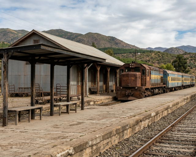Curicó inaugura estación ferroviaria tras 16 años de espera