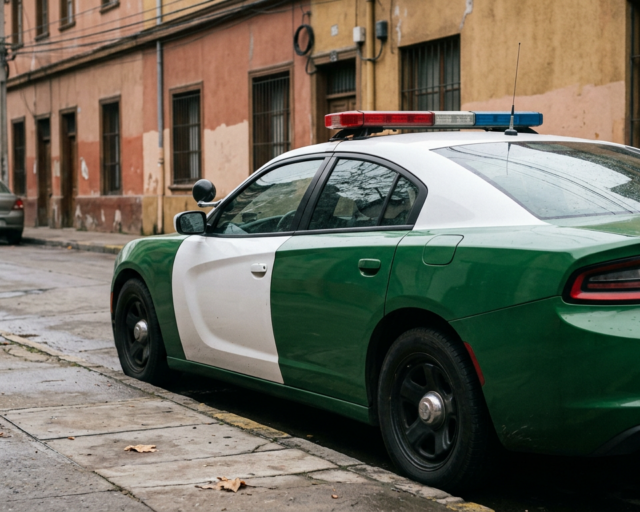 Detienen a dos adolescentes tras persecución por robo de vehículos en Santiago