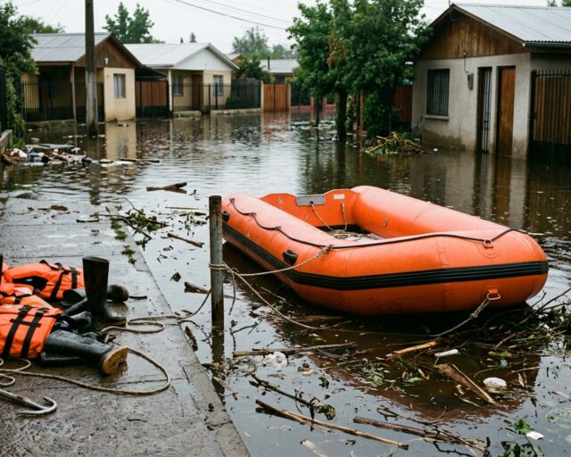 Sistema frontal en el norte deja 580 damnificados y más de 1.100 albergados