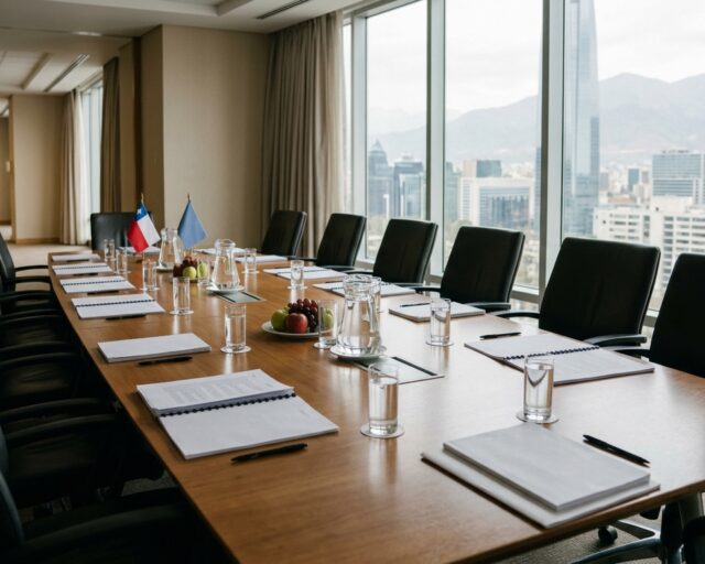 Enviado de EE.UU. se reunió en Santiago para negociar aranceles a productos chilenos