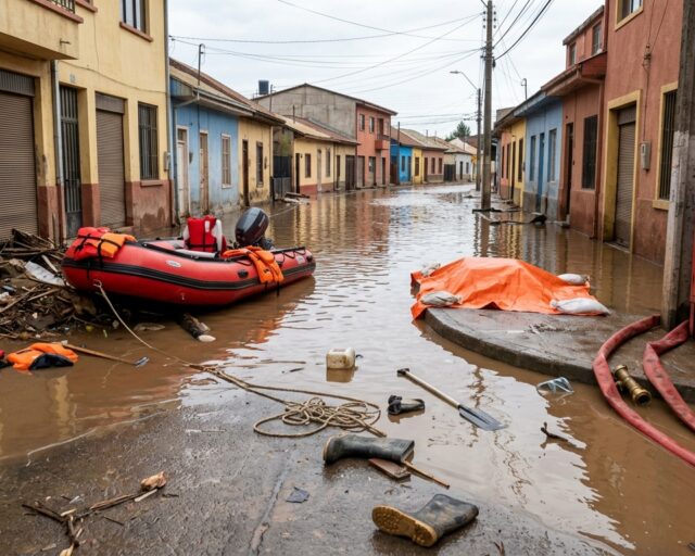 Senapred mantiene alerta preventiva en La Araucanía por lluvias y viento