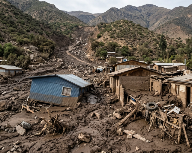 Alcaldesa de Tocopilla evalúa daños tras aluvión que afectó a la comuna