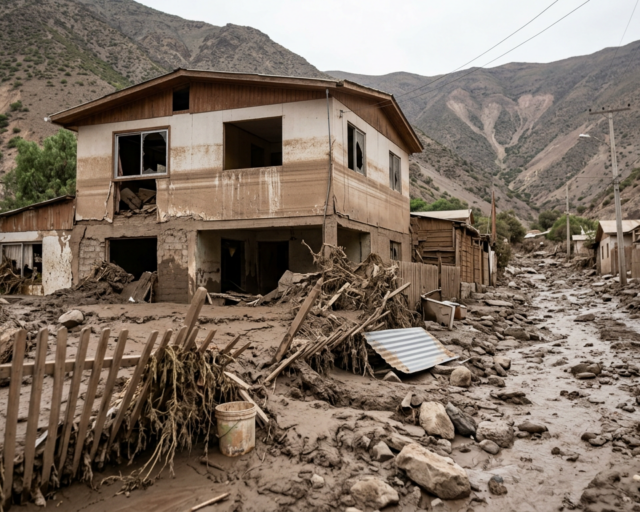 Alcaldesa de Tocopilla evalúa daños tras aluvión que afectó a la comuna