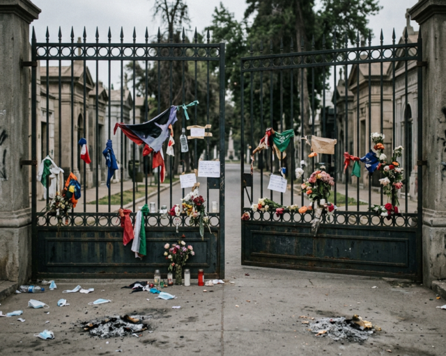 Ministro Arrau se refiere a responsables de disturbios en romería al Cementerio General