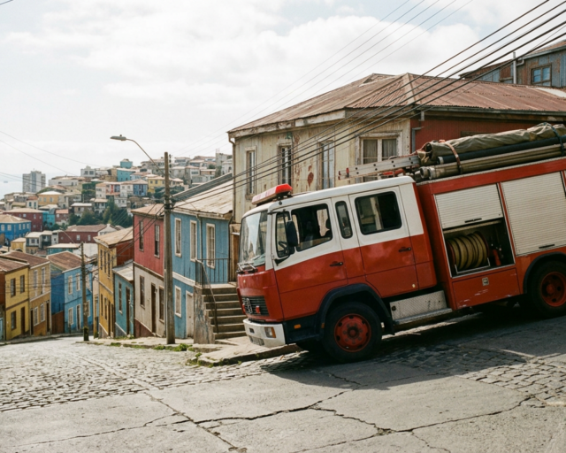 Incendio en cerro Cordillera de Valparaíso deja dos bomberos heridos
