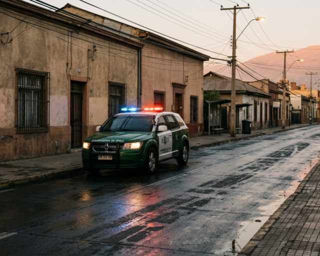 Tres detenidos tras persecución en Providencia