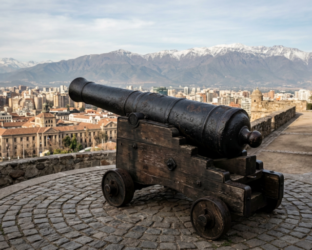 Santiago retoma el cañonazo de las 12 en cerro Santa Lucía tras siete años