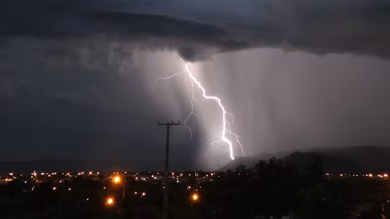 Sigue la inestabilidad en la zona central: pronostican regreso de precipitaciones y probables tormentas eléctricas para hoy