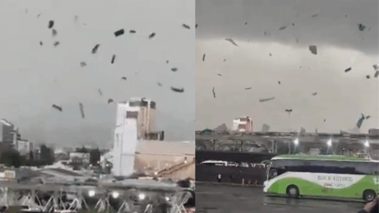 DMC confirma que fenómeno registrado en Estación Central sería un tornado