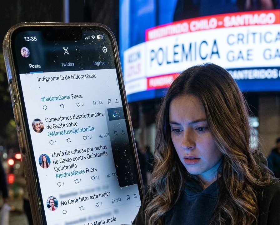 Lluvia de críticas en redes sociales tras polémicos comentarios de Isidora Gaete sobre María José Quintanilla