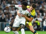 Duro castigo a Vinícius Júnior por jalar del pelo a un rival: suspendido y fuera del Clásico ante el FC Barcelona