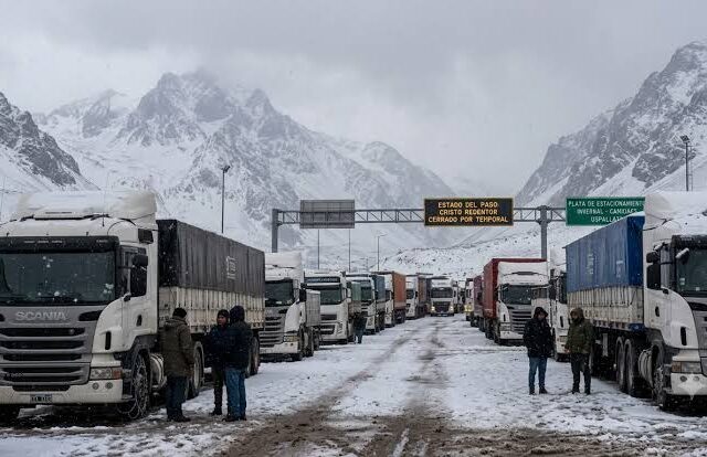 Anuncian el cierre preventivo del Paso Internacional Sistema Integrado Cristo Redentor por condiciones climáticas extremas