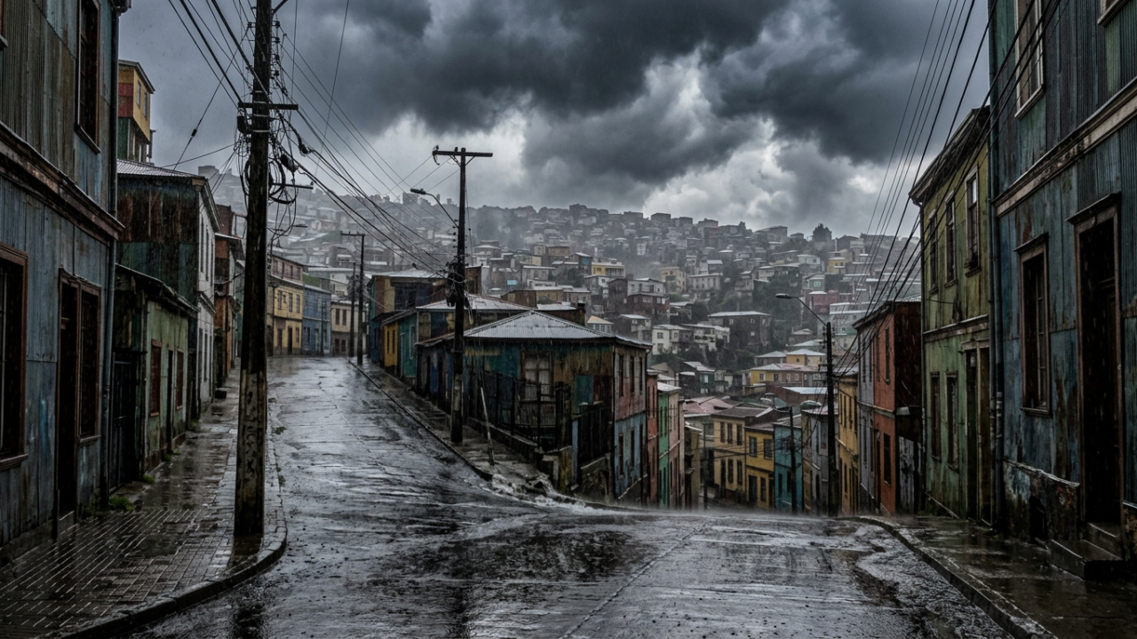 Sistema frontal afectará diez regiones con precipitaciones y vientos entre este lunes y viernes