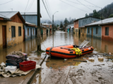 Declaran Alerta Roja en Arauco y evacúan 152 familias por socavón activo