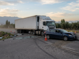 Choque múltiple en bajada La Pirámide deja un muerto y seis lesionados