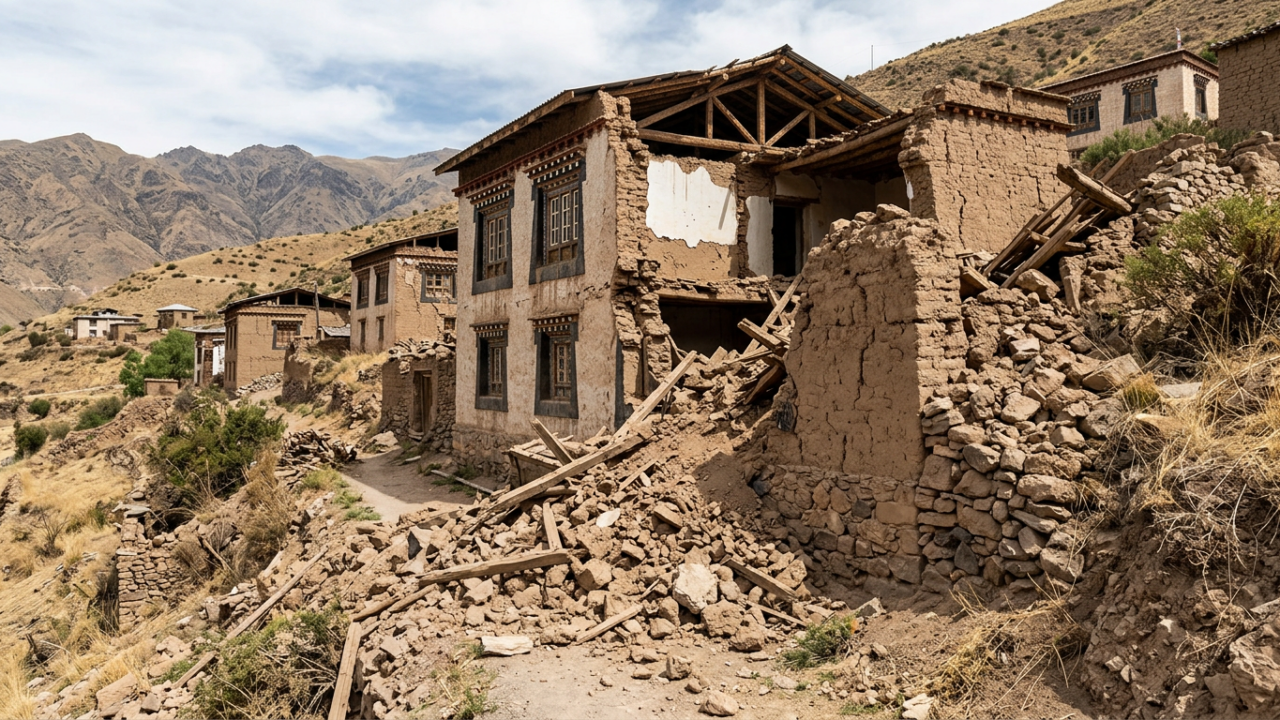 Sismo de magnitud 7,0 afecta región del Tíbet en China