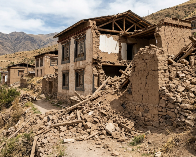 Sismo de magnitud 7,0 afecta región del Tíbet en China