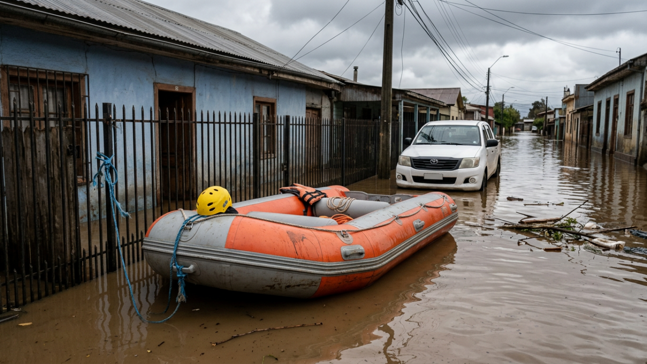 La Reina presenta plan de evacuación ante riesgo de aluviones