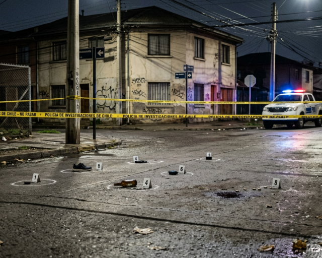 Hombre de 26 años muere por disparos en Recoleta durante la madrugada