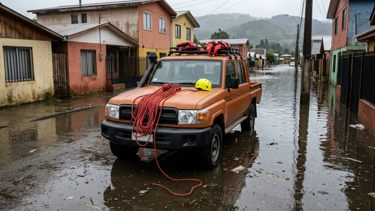 Desborde en Quebrada Honda atribuido a 20 mm de lluvia en una hora