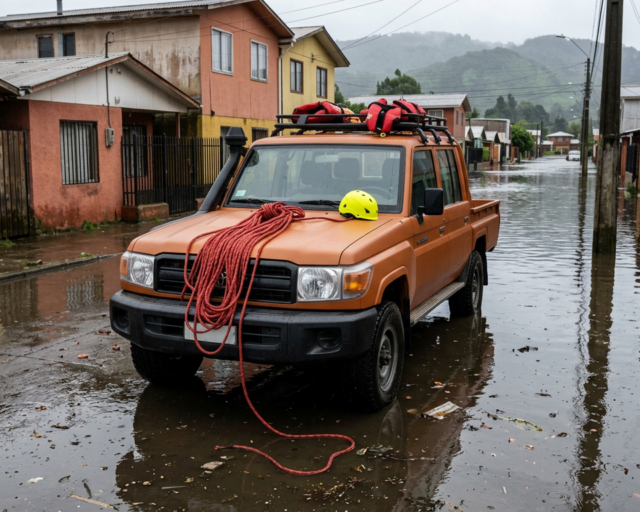 Desborde en Quebrada Honda atribuido a 20 mm de lluvia en una hora