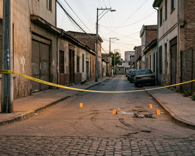 Fiscalía investiga homicidio y atentado con arma de fuego en Santiago