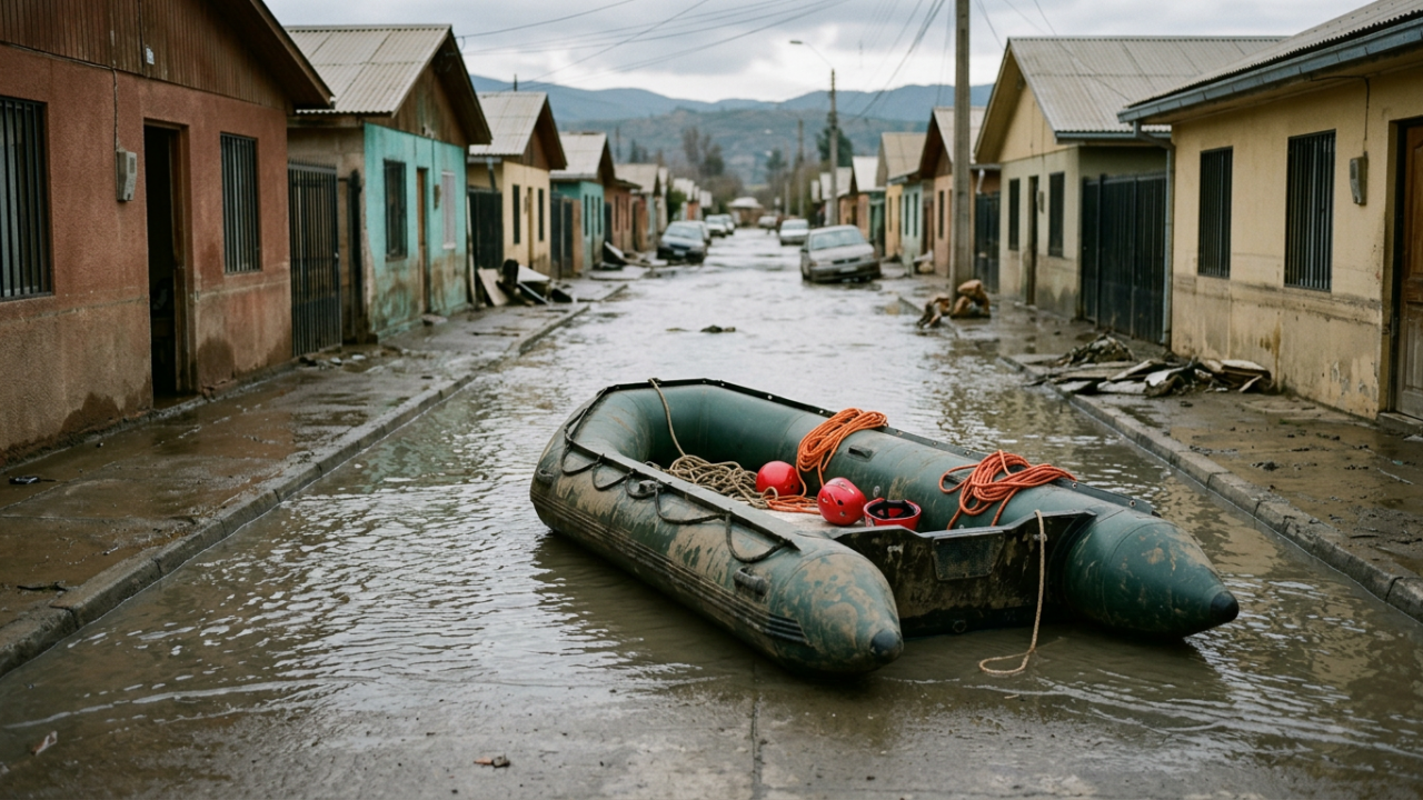 Punta Arenas mantiene alerta roja tras lluvias y desbordes de ríos